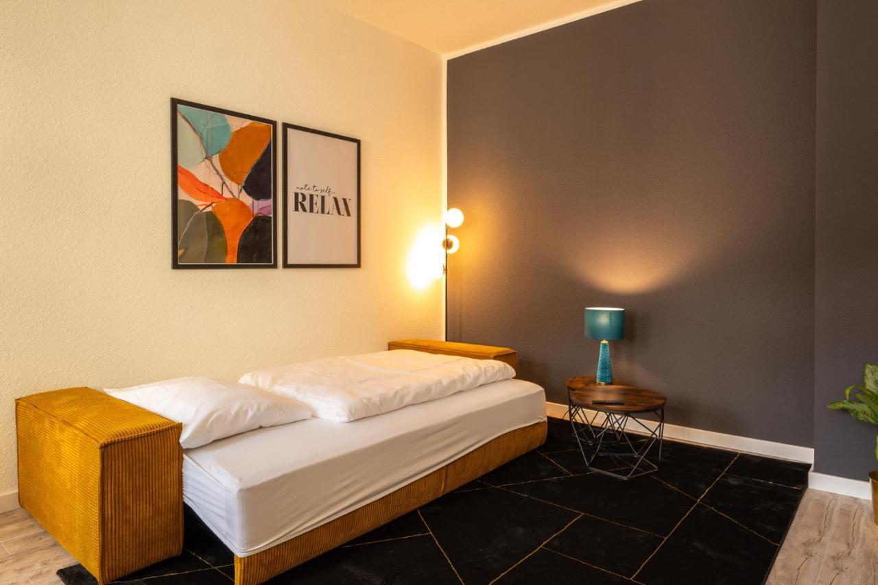 Maremar - Design Apartment - Luxus Boxspringbett - Zentral - Kueche - Arbeitsplatz - Highspeed Wlan Gera Dış mekan fotoğraf